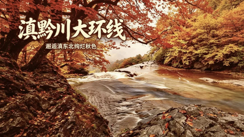 【滇黔川大环线】11月7-14日穿越三省八城，邂逅滇东北绚烂秋色双飞8日行