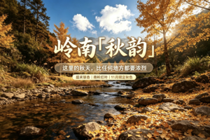【特价1980元，岭南秋韵】11月14日-20日赴粤北邂逅岭南最浓烈的秋景，享五彩斑斓浪漫7日之旅