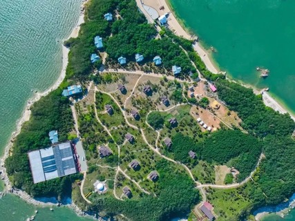 周末2天【磨盘山岛】私人梦幻岛屿&海边露营-赶海捡海螺-抓螃蟹-观星看海空-环岛徒步休闲游