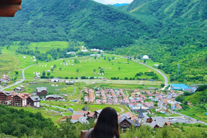 1天｜海坨山谷｜去瑞士旅行の瑞士风情小镇-1473咖啡馆-童话世界-网红圣地(可徒步可休闲)