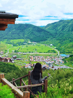 1天｜海坨山谷｜去瑞士旅行の瑞士风情小镇-1473咖啡馆-童话世界-网红圣地(可徒步可休闲)