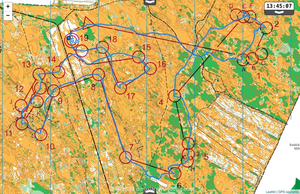 地图小汇集 - 定向运动网 - 定向运动专业网站