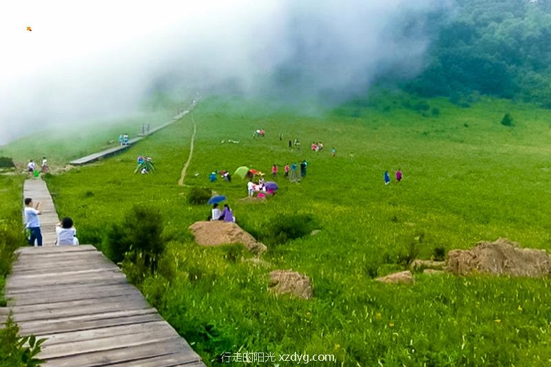 门头沟百花山自然保护区属于北京一侧的主峰,北京房山白草畔自然风景