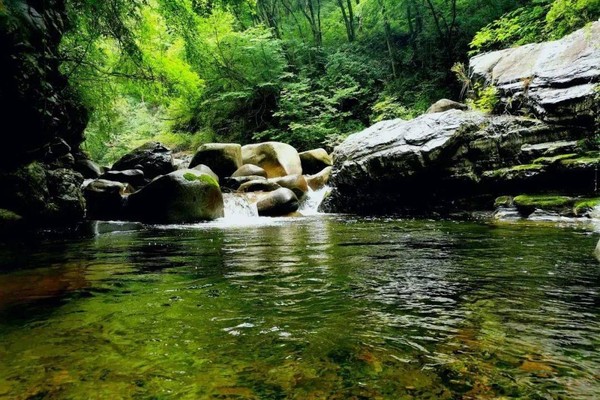 7.8铜官山清凉溯溪，打水仗，玩转整个夏天
