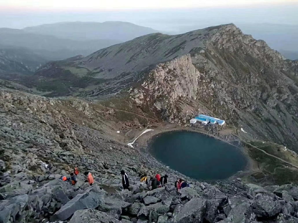 秦嶺之巔太白南南穿越,遇見雲海仙人