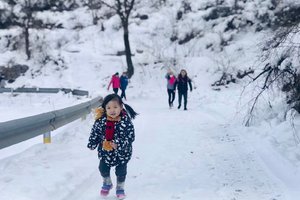 2023.1.15【乐平户外】南太行经典徒步线-道宝河-香春沟一天徒步赏雪吃烩菜