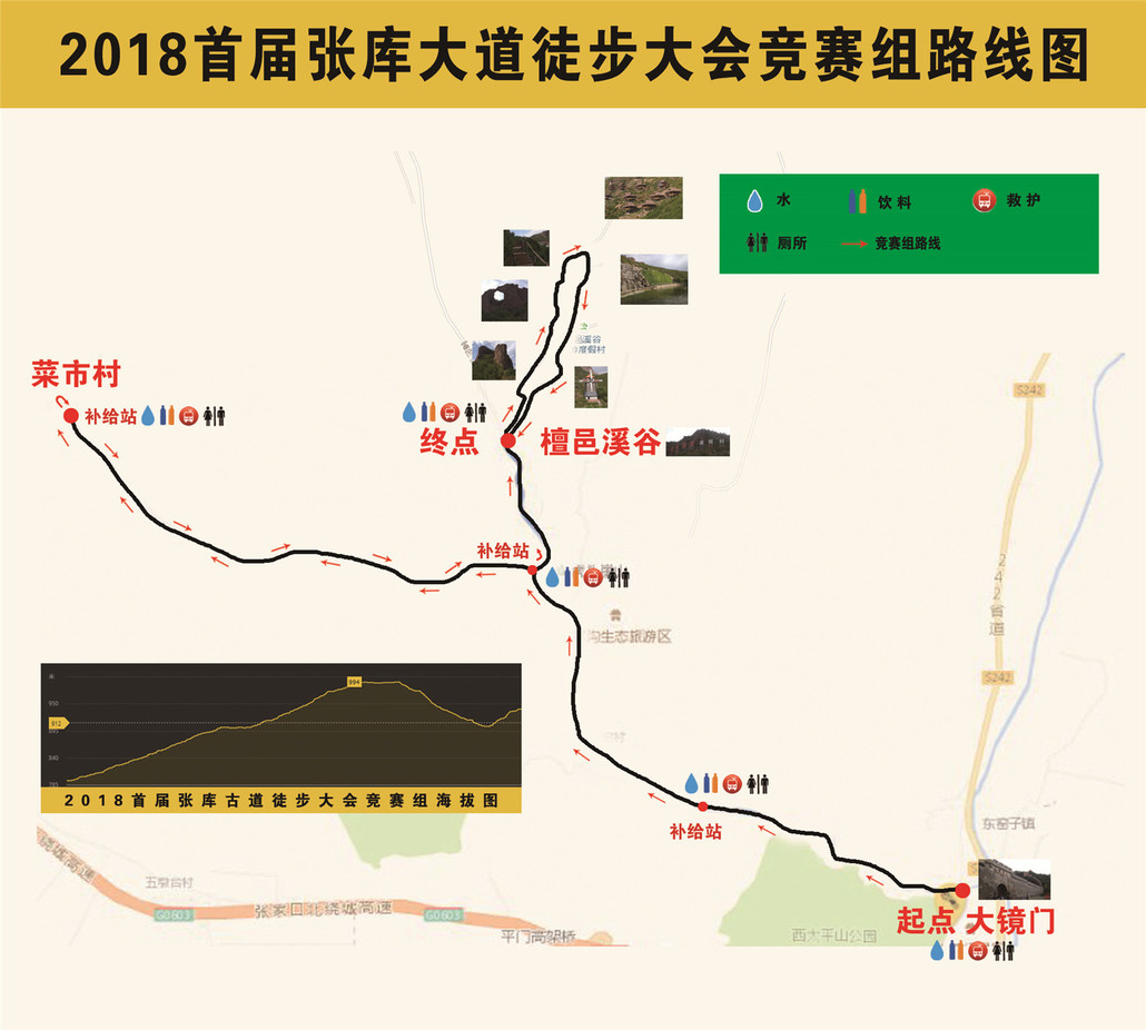 檀邑溪谷杯·2018张家口市首届张库大道徒步大会