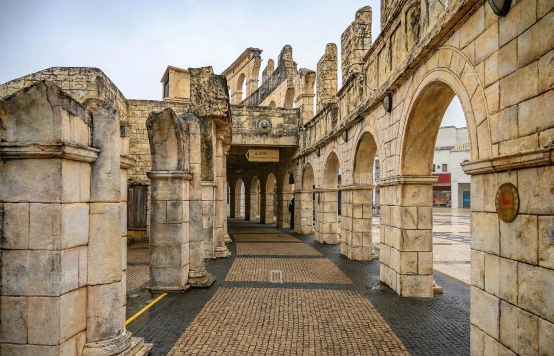 中国澳门渔人码头仿罗马斗兽场建筑_站酷海洛_正版图片_视频_字体_音乐素材交易平台_站酷旗下品牌