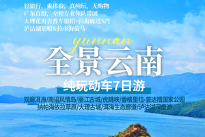 今年爆款已报889人国庆！9.30/10.1！动车往返！【全景云南7天】丨云南大理 丽江古城 泸沽湖 香格里拉精品纯玩7日游