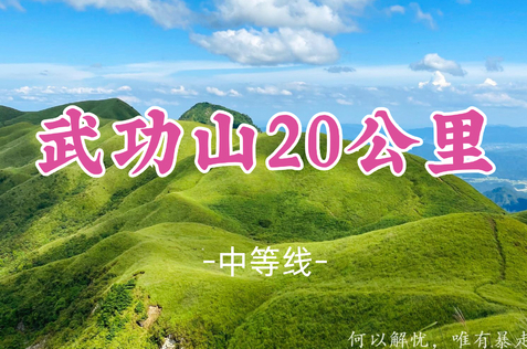 即将成团！草已很绿！259元起！周五7.24晚-7.26【武功山精华20公里】穿越云中草原日出云海星空
