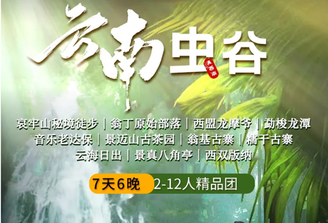 【云南虫谷7日】每月周六昆明集合：哀牢山秘境｜翁丁原始部落｜西盟龙摩爷｜音乐老达保