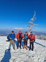 《天桥岗》登山赏雪景一日游