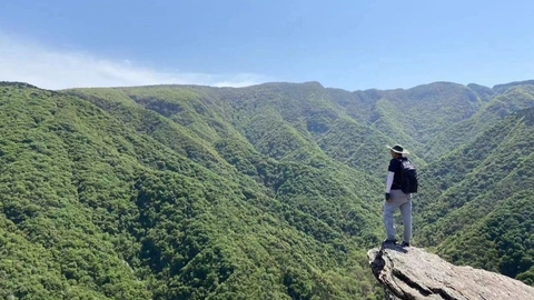 嵩山大峡谷穿越，赏地质奇观