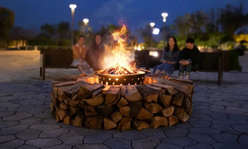 篝火晚会
