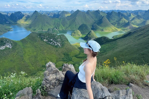 广西【徒步广西4/5天】徒步打卡剑龙山-浩坤湖-天坑地心穿越-游鹅泉田园风光-观德天跨国瀑布 广州双动往返