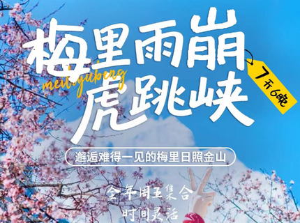 2人起成行【雨崩+虎跳峡徒步7天】 飞来寺 香格里拉虎跳峡 原始森林-朝圣营地