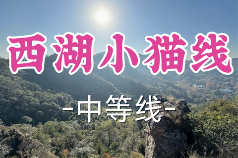 已成团！89元起！周六8.8吴情领队【龙阳+莘庄上车-西湖小猫线】|临风揽湖光，踏绿觅仙踪。