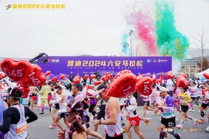 雅迪2024六安马拉松