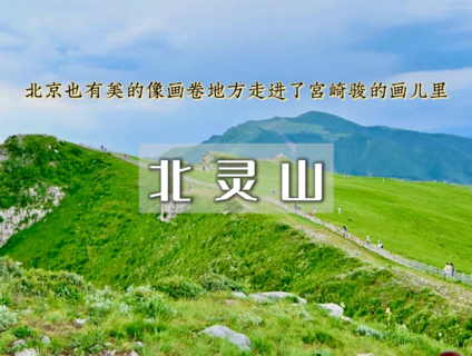 周三出发：北灵山｜徒步空中草原&连绵不断的群山峻峻，一望无际的高山草甸-塔儿寺10km环穿