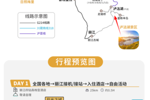 【大香格里拉环线】柔情丽江｜梅里雪山｜西藏芒康｜巴塘理塘｜稻城亚丁｜泸沽湖｜2-8人7天6晚｜精品Mini团