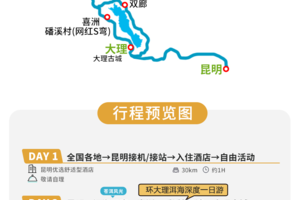【滇西全景】一次性打卡云南滇西北精华景点丨7天6晚丨精品Mini团