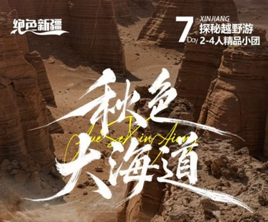 绝色新疆-秋色胡杨林大海道7日 | 2-4人小团+伊吾胡杨林+大海道全景穿越+木垒胡杨林+鄯善下午茶+沙漠星空营地