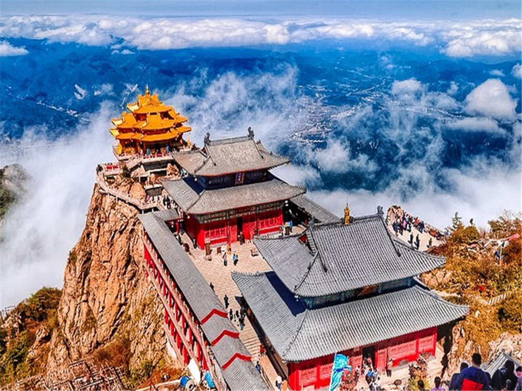 老君山洛阳古城白马寺古刹龙门石窟4日游全程无购物赠送旅游意外险